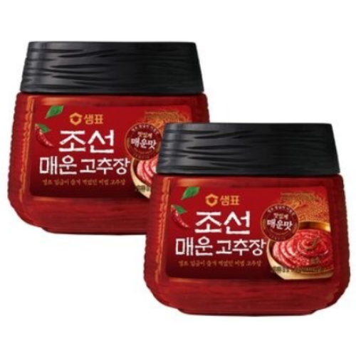 샘표 조선 매운 고추장 1kg (2개)_이미지