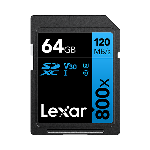 Lexar SD High-Performance 800X 블루시리즈 (64GB)