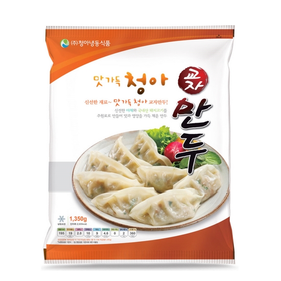 청아냉동식품 맛가득 청아 교자만두 1.35kg