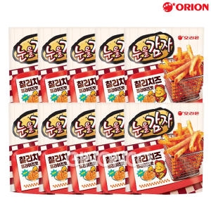 오리온 눈을감자 칠리치즈 프라이즈맛 96g (10개)_이미지