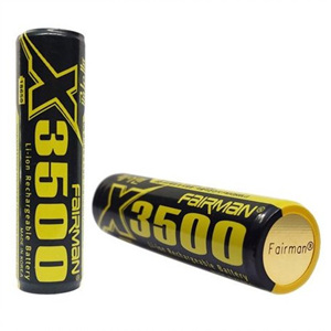 페어맨 18650 리튬이온 충전지 X3500