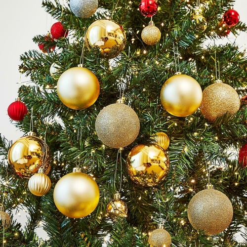 엠에이치앤코 모던하우스 크리스마스 클래식 8cm 9PC 볼세트 골드