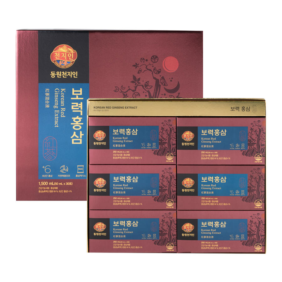 천지인 보력 홍삼 50ml 30포