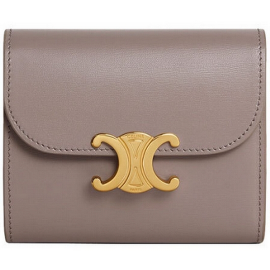 셀린느 스몰 트리오페 지갑 샤이니 카프스킨 10D783DPV 10BL