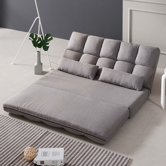 10SPACE 위즈 좌식 패브릭 소파베드 2인용_이미지