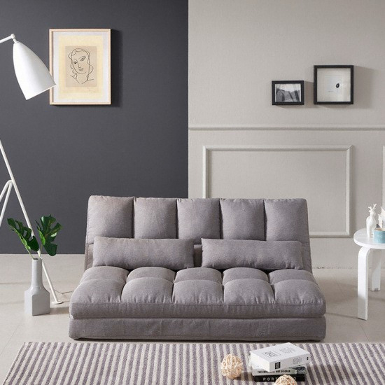 10SPACE 위즈 좌식 패브릭 소파베드 2인용_이미지