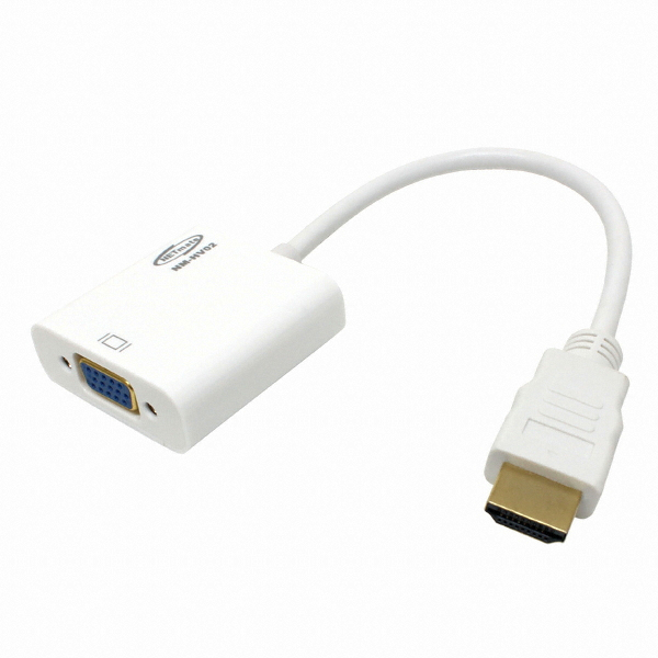 강원전자 NETmate HDMI to VGA Stereo 컨버터 (NM-HV02)_이미지