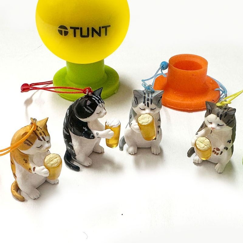 턴트골프 한잔하자냥 실리콘 파크골프 볼티 (4개)_이미지