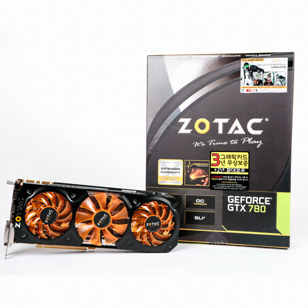 ZOTAC ������ GTX780 OC D5 3GB ���ø��� ��