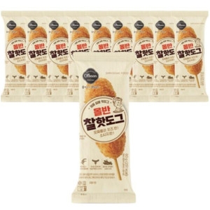 올반 찰 핫도그 80g (15개)_이미지