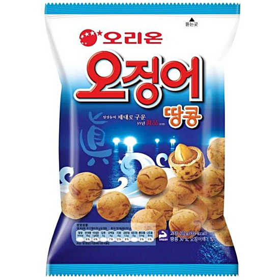 오리온 오징어 땅콩 202g (3개)