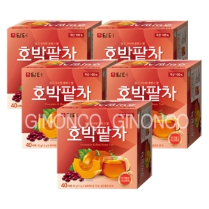 담터 호박팥차 1.5g 40티백 (5개)_이미지