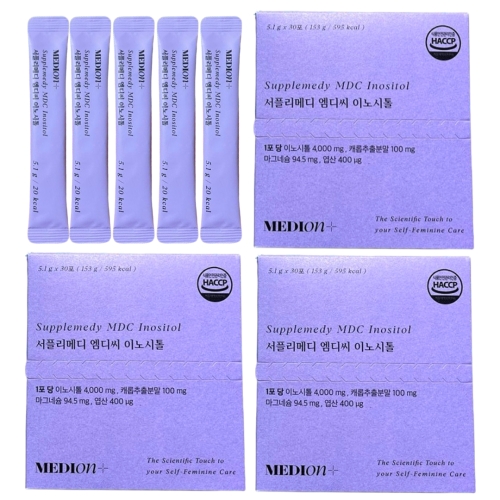 Medion 서플리메디 엠디씨 이노시톨 4000mg 30포 (3개)_이미지
