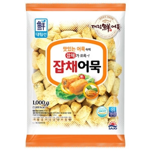 사조대림 대림선 잡채어묵 1kg (10개)