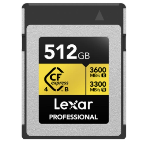 Lexar CFexpress 4.0 Professional 타입 B 골드시리즈 (512GB)