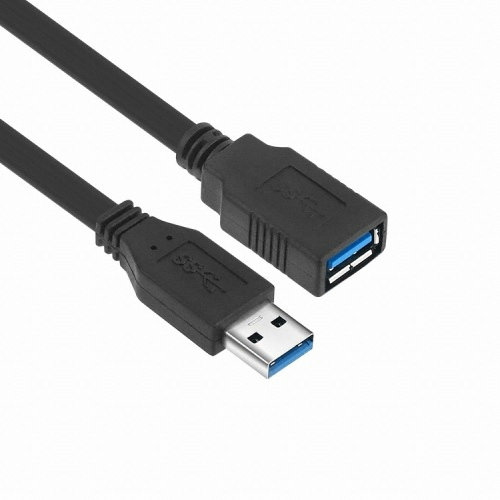USB 3.0 M/F 플랫형 연장 케이블