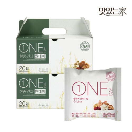 산과들에 원데이 오리지널 선물세트 20g 20개입 (2개)_이미지