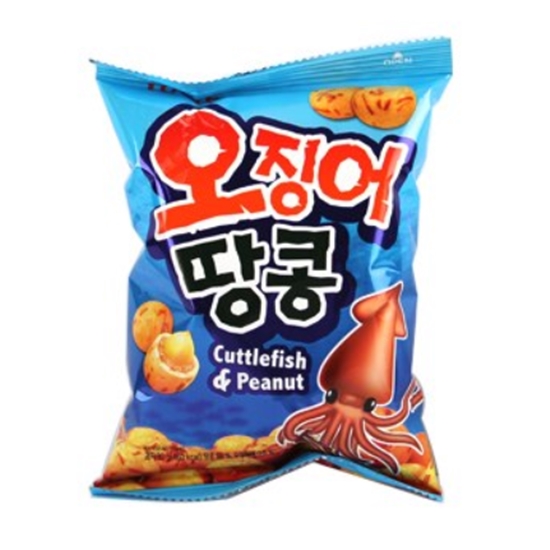 롯데웰푸드 오징어 땅콩 90g (1개)