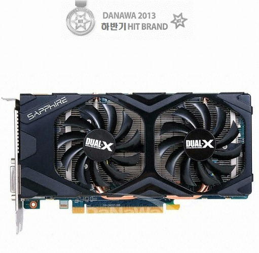 SAPPHIRE 라데온 HD 7850 OC D5 1GB Dual-X