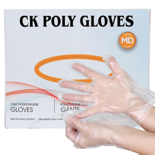 CK 폴리글러브 일회용 비닐장갑 200매