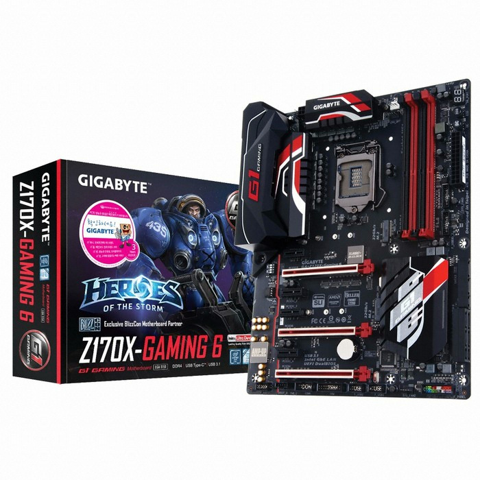 GIGABYTE GA-Z170X-Gaming 6 게이밍에디션 제이씨현