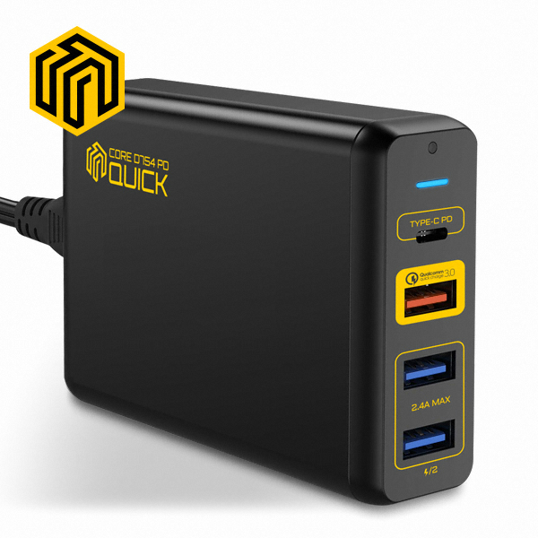 웨이코스 씽크웨이 PD 90W 4포트 충전기 CORE D754 PD 퀵_이미지