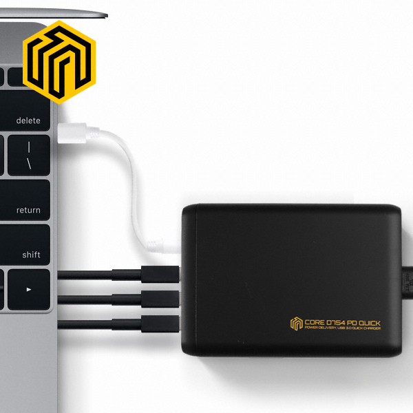 웨이코스 씽크웨이 PD 90W 4포트 충전기 CORE D754 PD 퀵_이미지