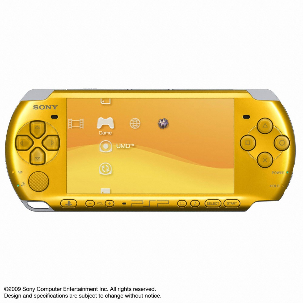 SIE 신형 PSP-3005 (BY 카니발 컬러즈-브라이트 옐로)