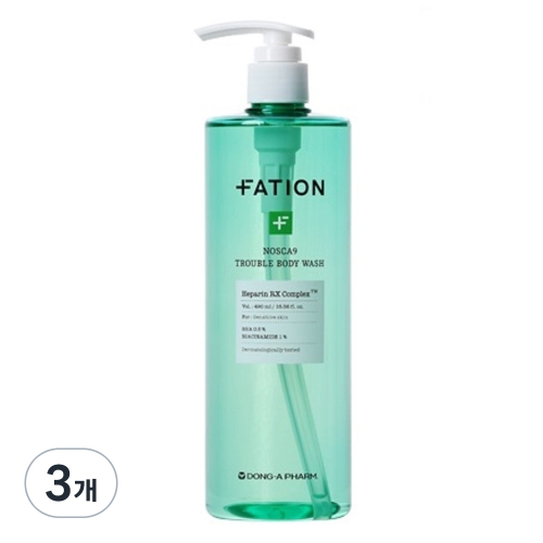 파티온 노스카나인 트러블 바디워시 490ml (3개)_이미지