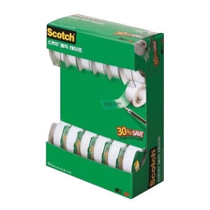 3M 스카치 810 매직 테이프 18mm x 16m (12개)_이미지