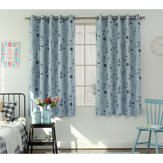 까르데코 까르데코 뉴애니멀 작은창암막커튼 (2장, 140x170cm)_이미지