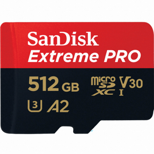 Sandisk micro SD Extreme Pro 2018 (512GB)