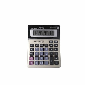 사무용 대형 12자리 태양열 계산기 ECC004