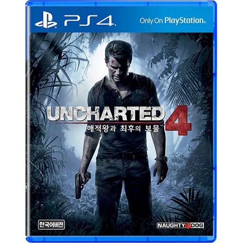 언차티드 4: 해적왕과 최후의 보물 PS4 중고,한글판_이미지