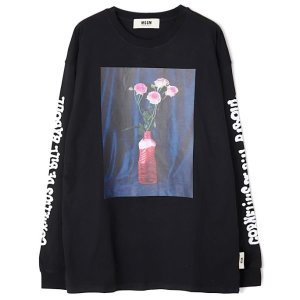 MSGM 판타스틱 긴팔 티셔츠 3546MM01 237580 99