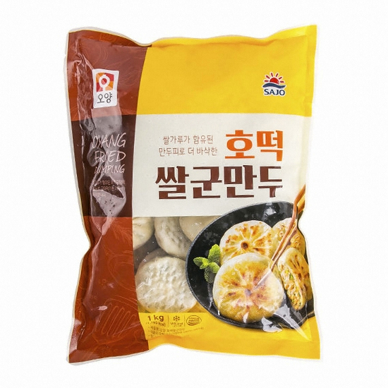 사조대림 오양 호떡 쌀군만두 1kg (2개)_이미지