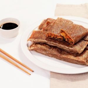 한만두식품 메밀김치전병 1.2kg (1개)