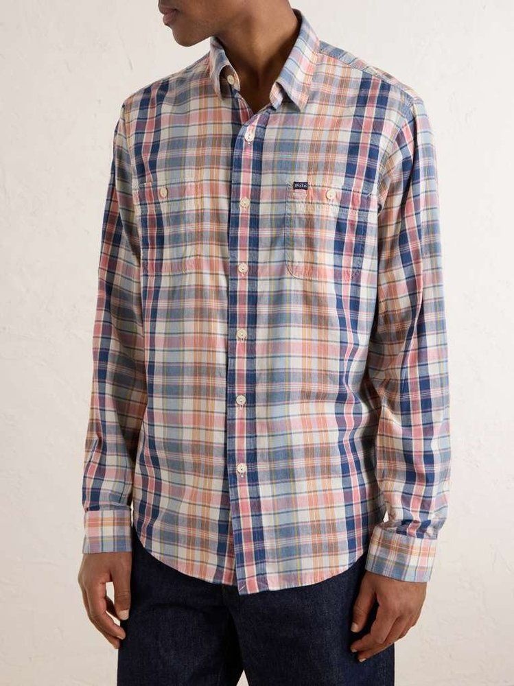 폴로랄프로렌 B0081955727 체크 COTTONMADRAS 셔츠 710B14285_이미지