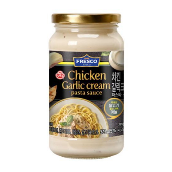 프레스코 파스타소스 치킨갈릭크림 370g