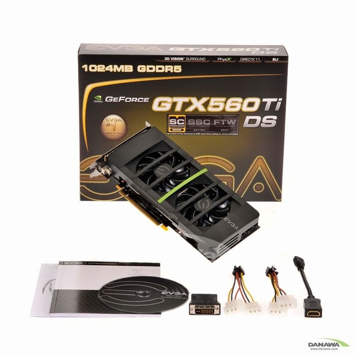 EVGA 지포스 GTX560 Ti DS SuperClocked D5 1GB_이미지