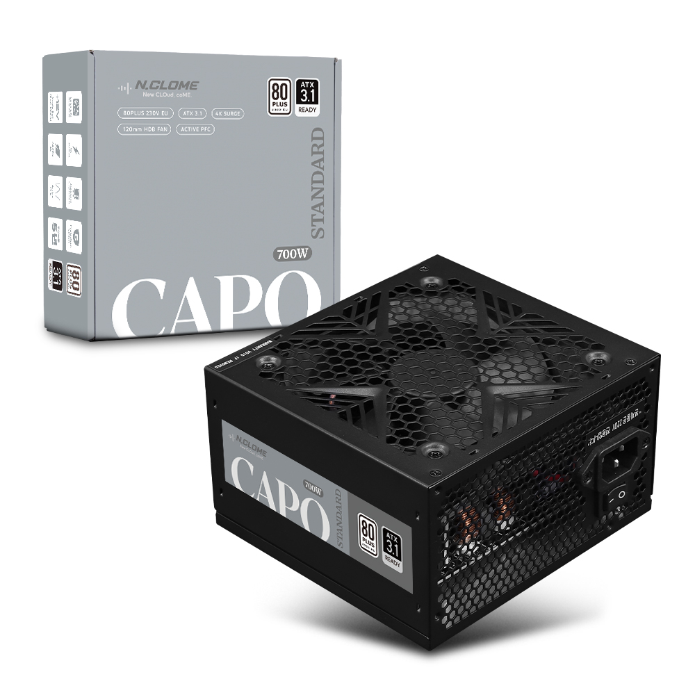 엔클롬 CAPO 700W 80PLUS스탠다드 ATX3.1