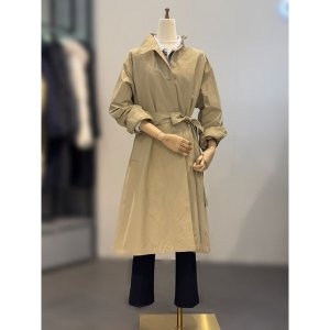 Ab.f.z 하이넥 오버핏 롱 트렌치코트 ACZ5QR03G_이미지