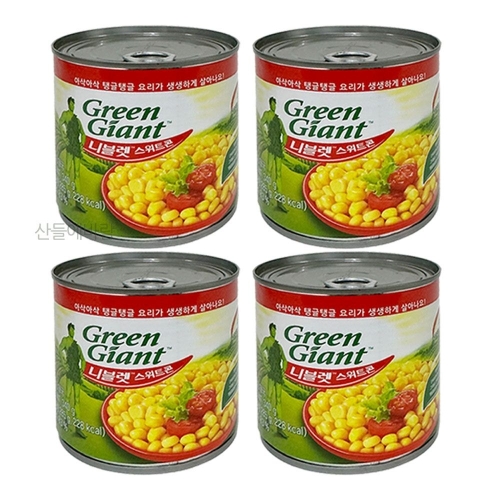 SERETRAM 그린자이언트 니블렛 스위트콘 340g (4개)_이미지