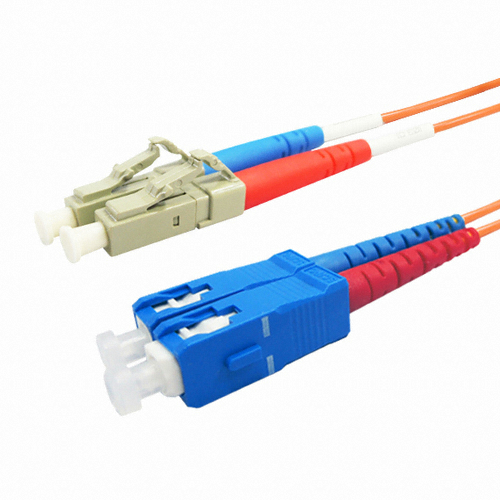 인네트워크 OM1 LC-SC 멀티 2C 광 케이블 (15m)_이미지