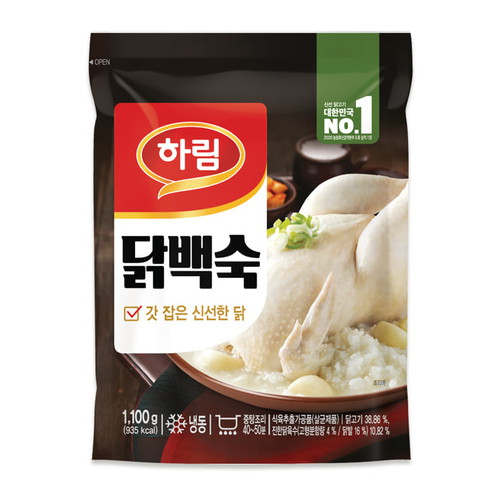 하림 닭백숙 1.1kg (2개)_이미지