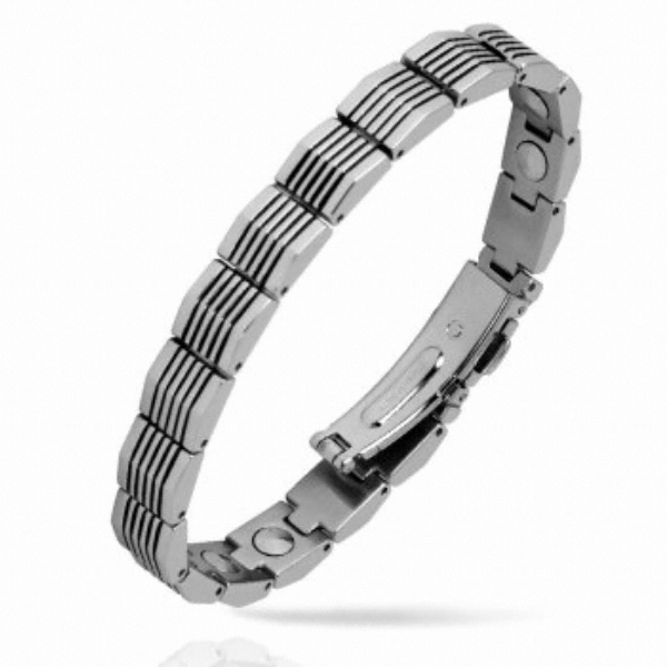 도나소피아 스트라이프 게르마늄 팔찌 DN-4363WT
