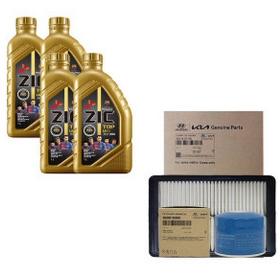 SK엔무브 지크 탑 LS 5W30 4L + 순정필터 현대 LF쏘나타 2.0 LPI_이미지