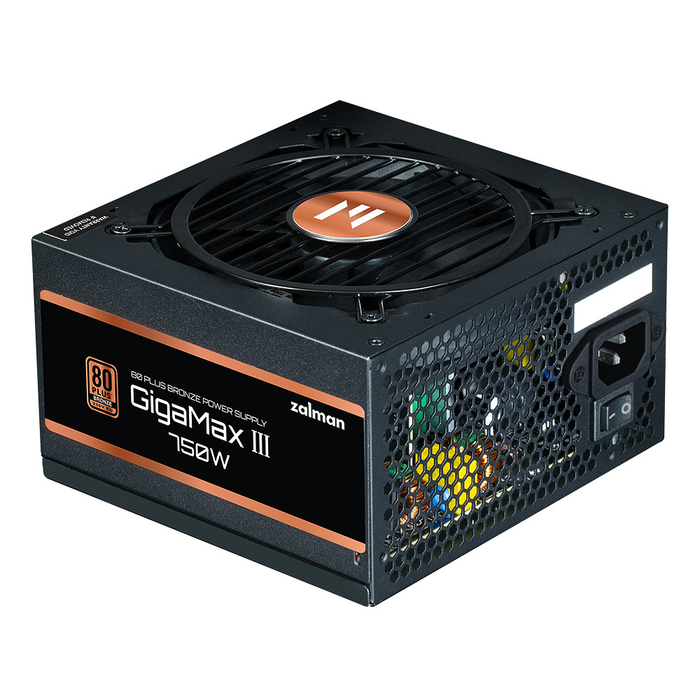 잘만 GigaMax III <b>750W</b> 80PLUS브론즈 모듈러 ATX3.1