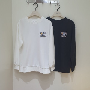 행텐주니어 행텐 모다부평 디페이스 베니 긴팔맨투맨/14530-031-651-07