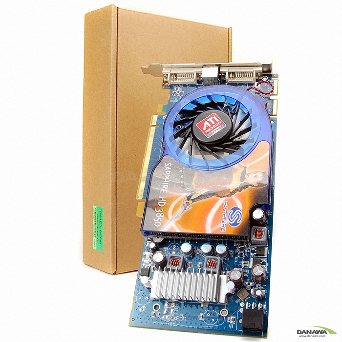 SAPPHIRE 라데온 HD 3850 Blue 256MB CyberPack_이미지